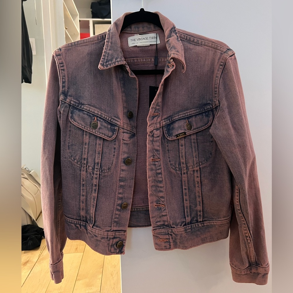 Pink Denim Jacket